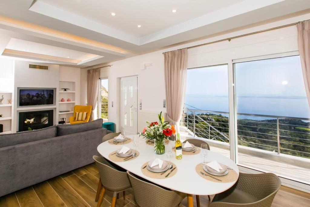 Villa Chrysi'S Ocean View Retreat Kerames Exterior foto